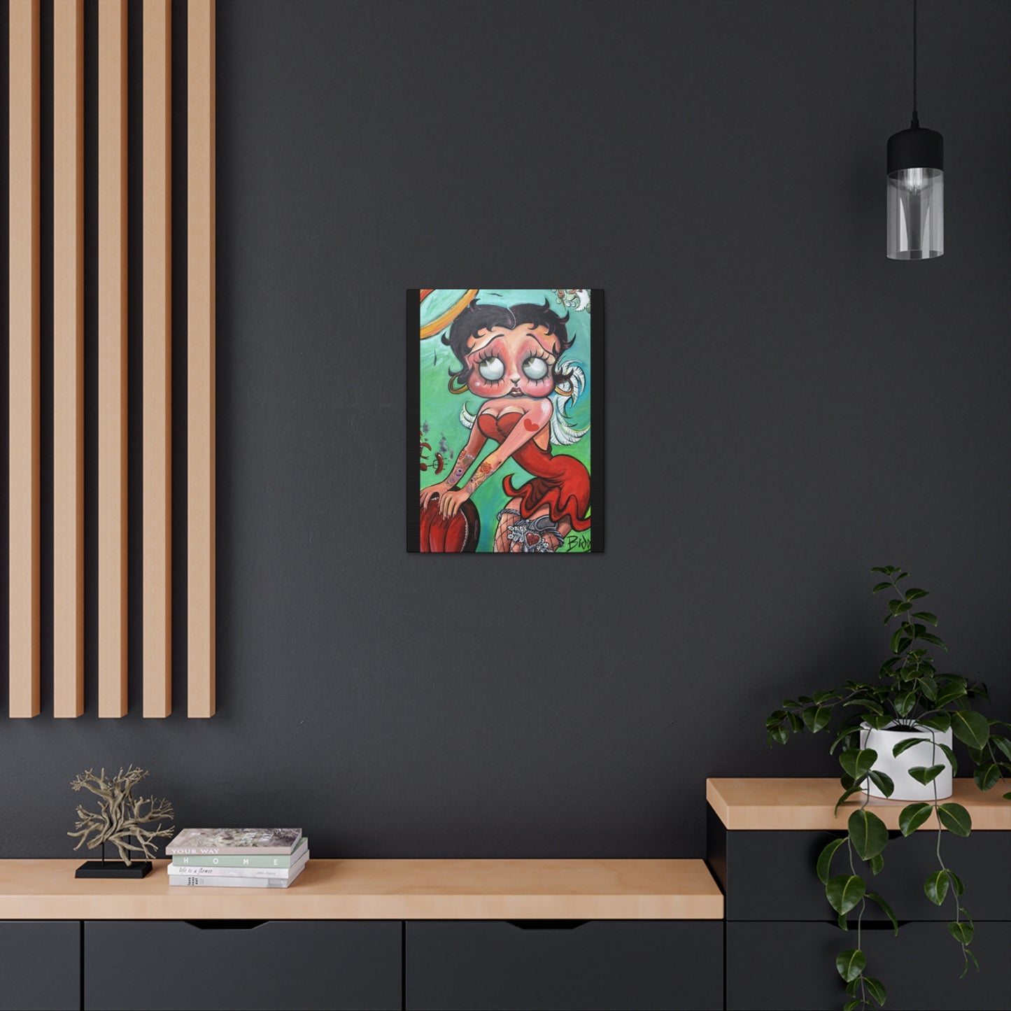 Betty Boop Canvas Gallery Wraps